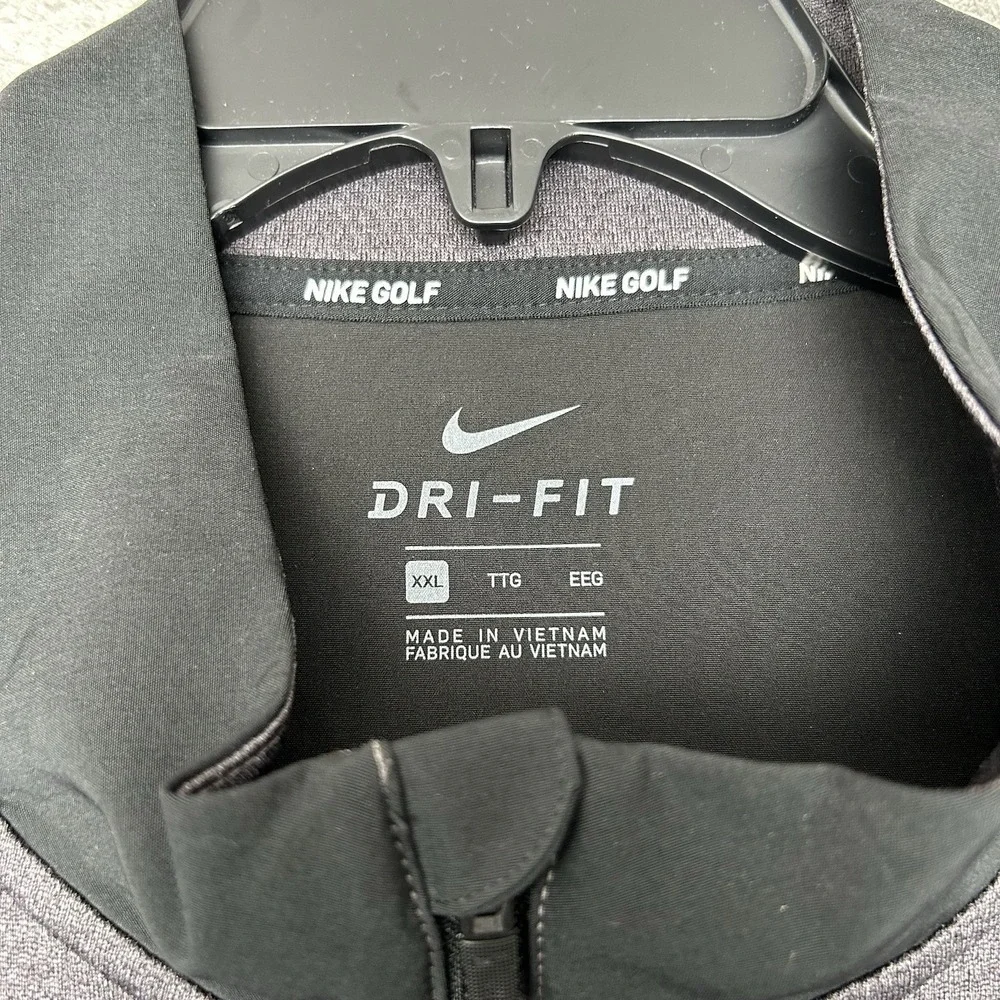 Nike Golf Men's Athleisure Top Dri-Fit Performance Long Sleeve Pullover Size XXL